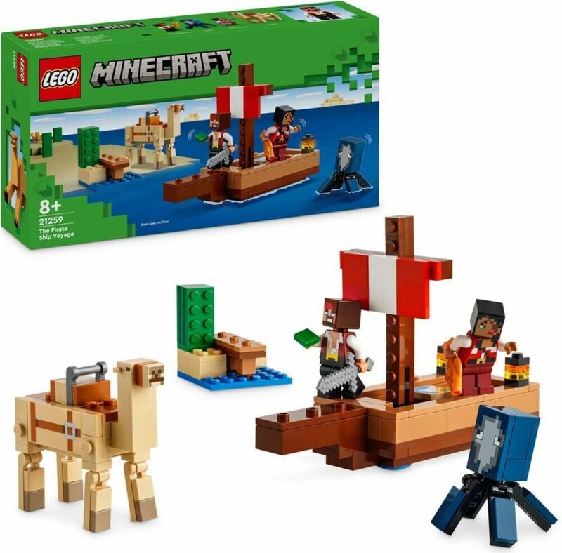 LEGO - Minecraft 21259 Kalózhajó kalandja