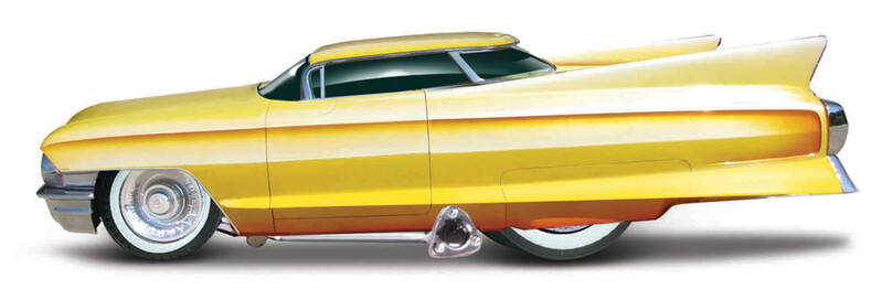 MAISTO - Muscle Machines - Gene Winfield´s 1961 Cadillac Maybelline