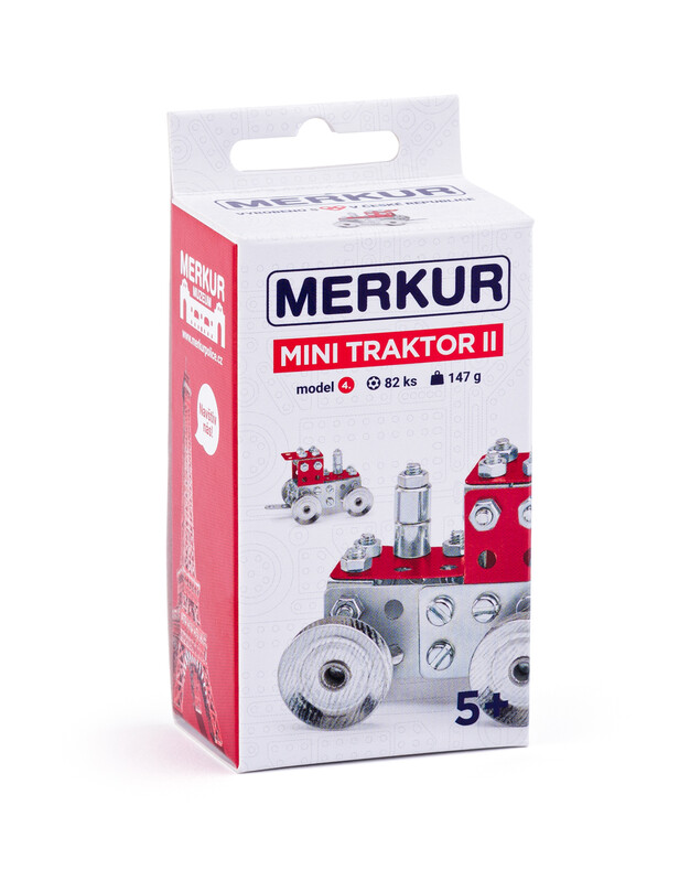 MERKUR - Mini 54 - vonóhoroggal felszerelt traktor