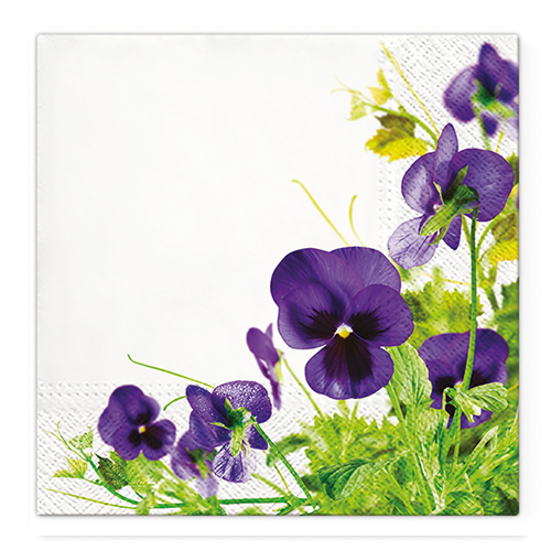 PAW – Törlőkendő TaT 33x33cm Pansies Frame