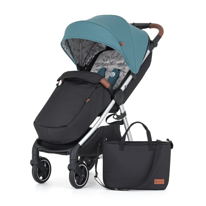 PETITE&MARS - Sport babakocsi Royal2 Silver Ocean Blue