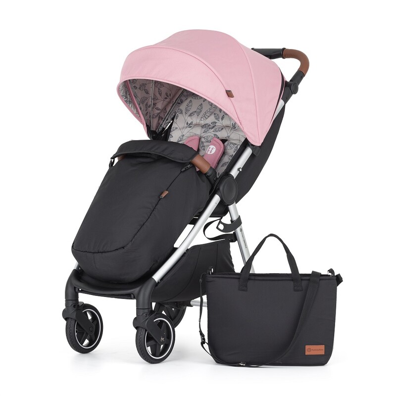 PETITE&MARS - Sport babakocsi Royal2 Silver Rose Pink