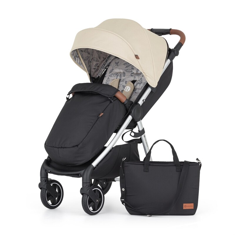 PETITE&MARS - Sport babakocsi Royal2 Silver Sahara Beige