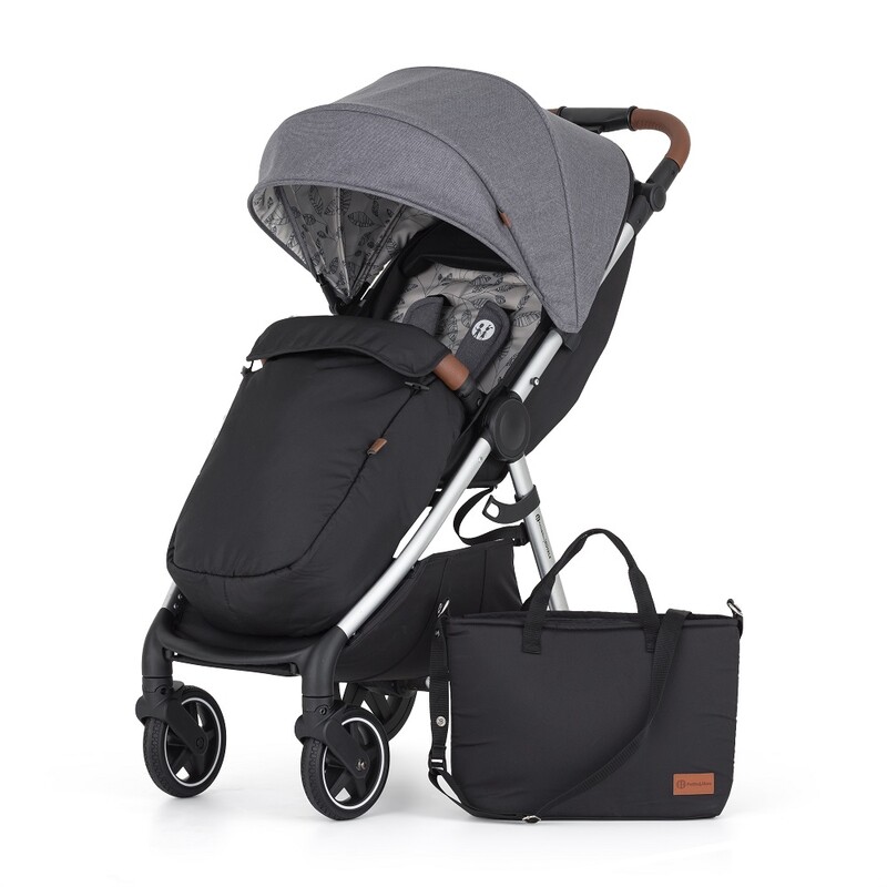 PETITE&MARS - Sport babakocsi Royal2 Silver Ultimate Grey