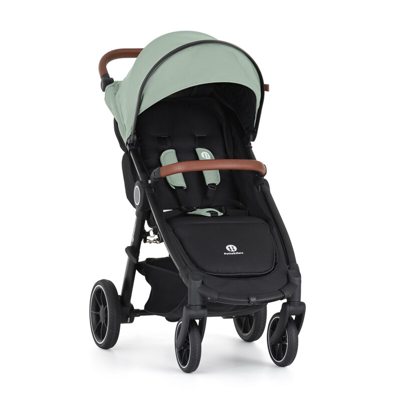 PETITE&MARS - Sport babakocsi Street2 RWS Oak Iron Green