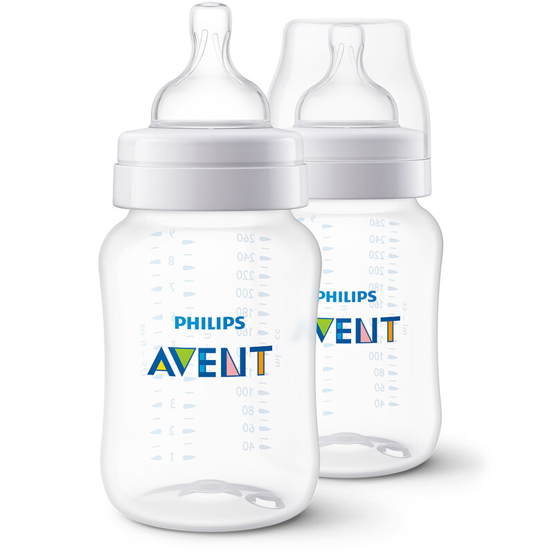 PHILIPS AVENT – Egy üveg Anti-colic 260ml 1m+ 2 db