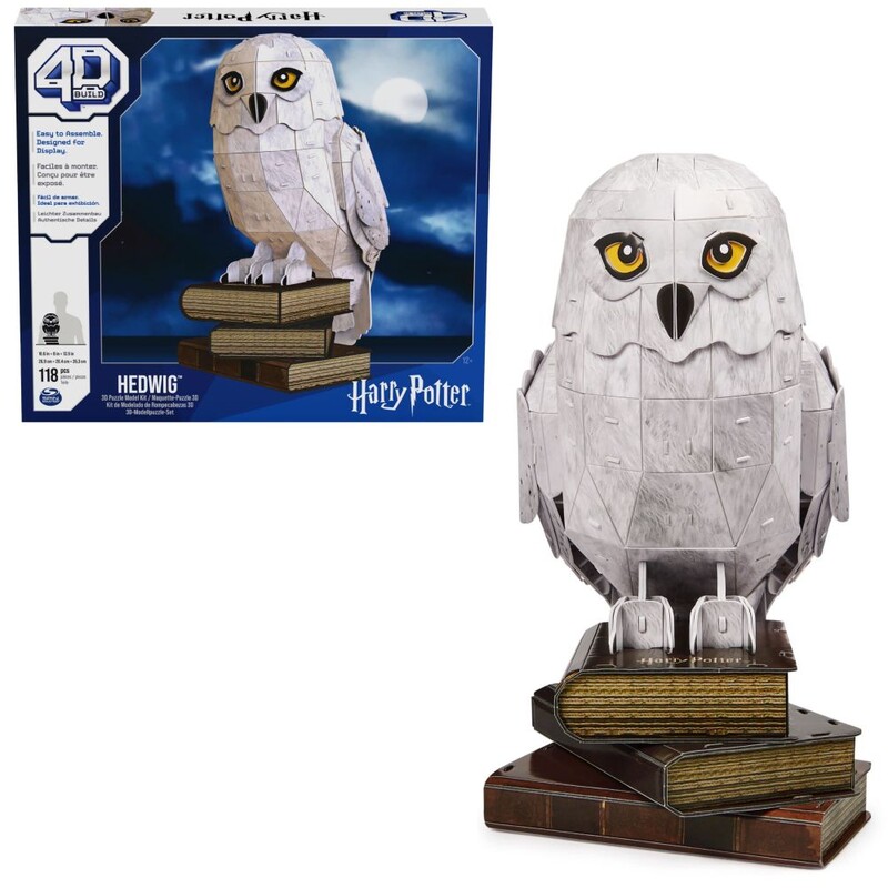 SPIN MASTER - FDP 4D Puzzle Harry Potter Hedwig Az állványon