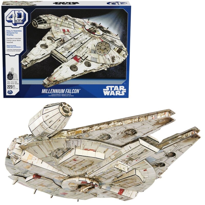 SPIN MASTER - FDP 4D Puzzle Star Wars Hajó Millenium Falcon