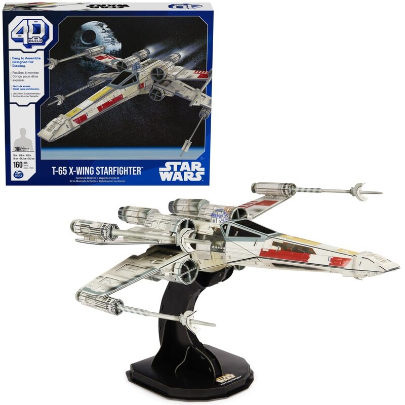 SPIN MASTER - FDP 4D Puzzle Star Wars Vadászgép X-Wing