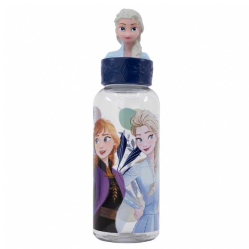 STOR - 3D műanyag palack figurával Disney Frozen