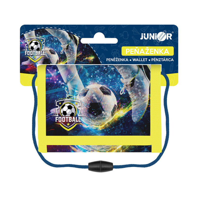 JUNIOR - Gyermek textil pénztárca S7 - Football