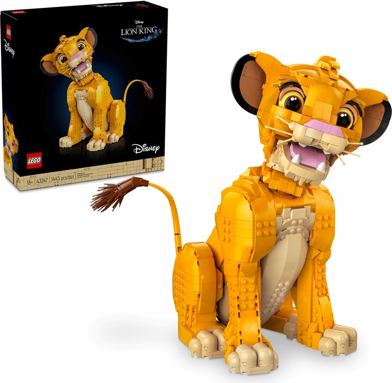 LEGO - Disney 43247 Fiatal Simba az Oroszlánkirályból