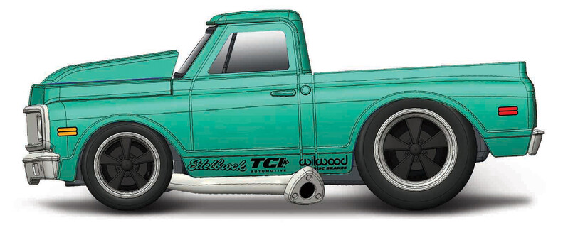 MAISTO - Muscle Machines - 1972 Chevrolet C10 Pickup