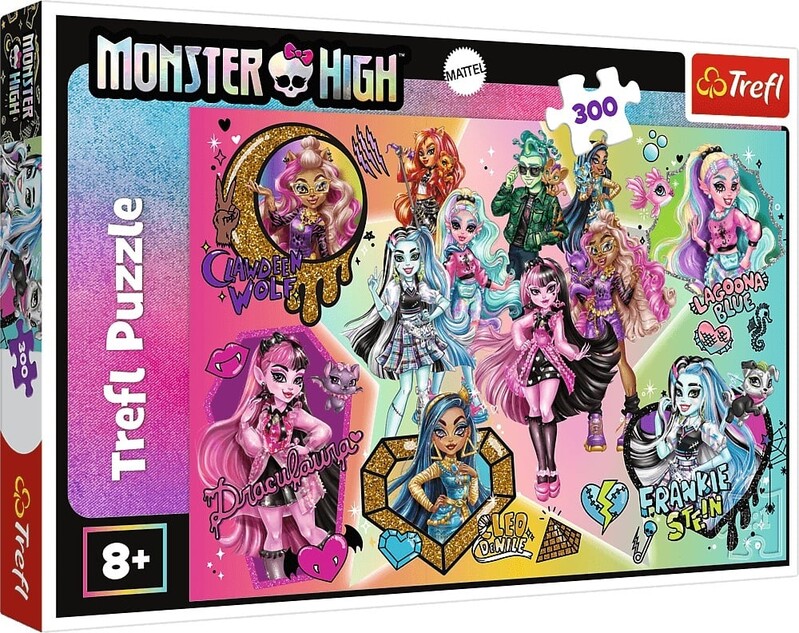 TREFL - Puzzle Monster High: Zombi a csúcson 300 darabos