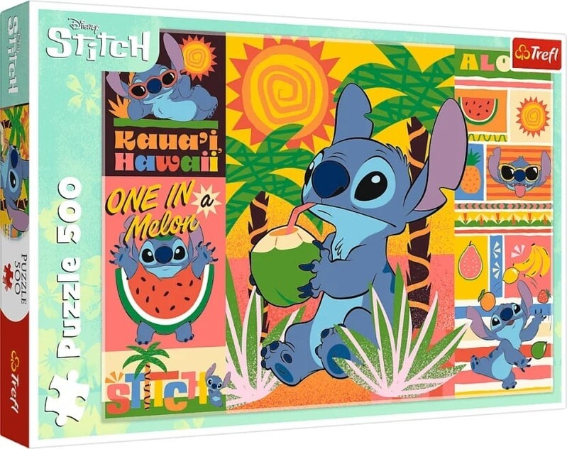 TREFL - Puzzle Nyári szünet Lilo és Stitch