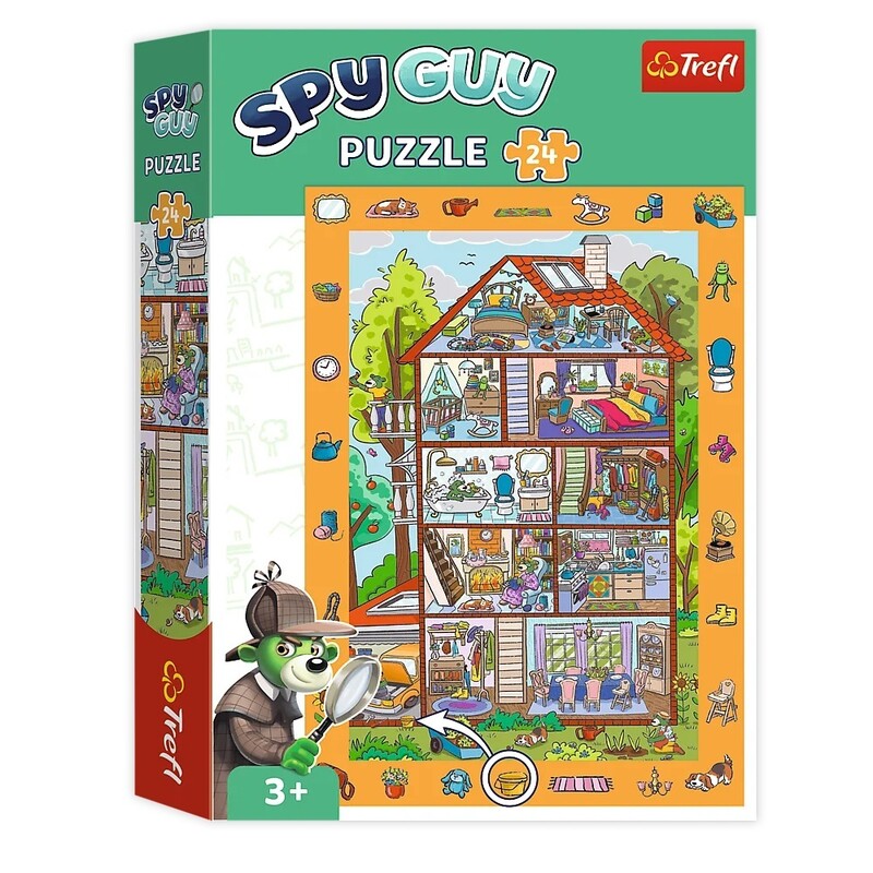 TREFL - Puzzle képkutató Spy Guy: A házban 24 darabos