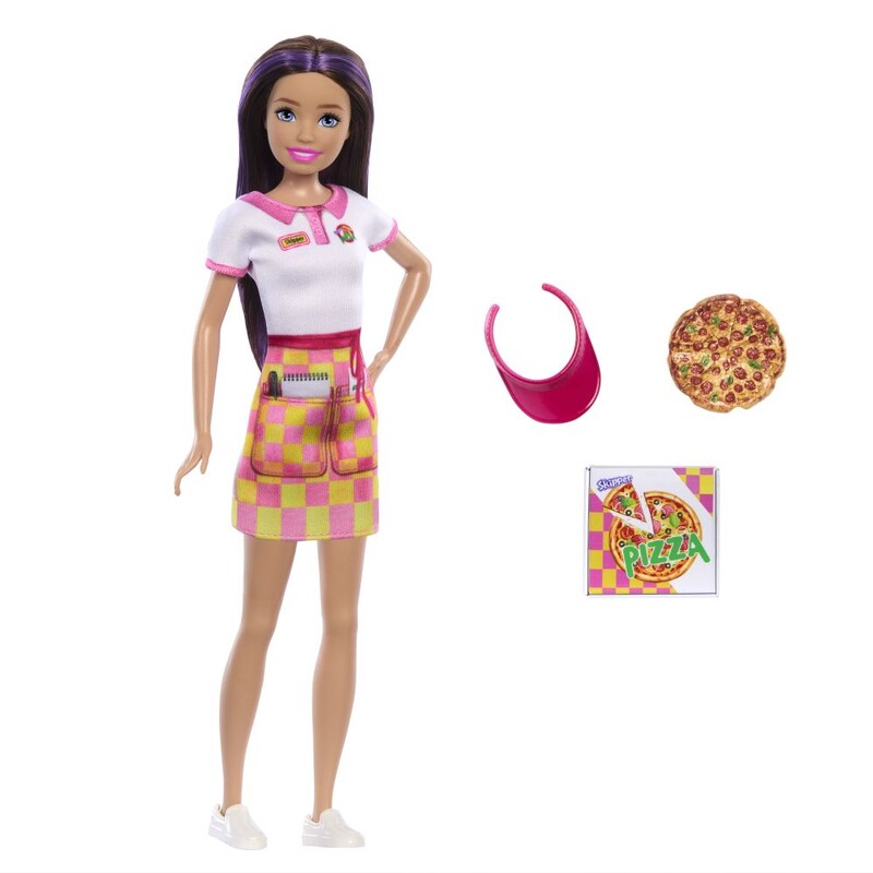 MATTEL - Barbie Első munka Skipper - Pizza Szállítás