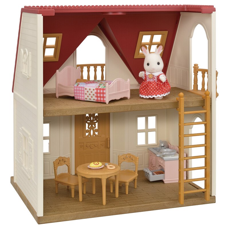 SYLVANIAN FAMILY - Alap ház piros tetővel új