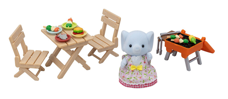 SYLVANIAN FAMILY - BBQ készlet piknikhez elefánttal