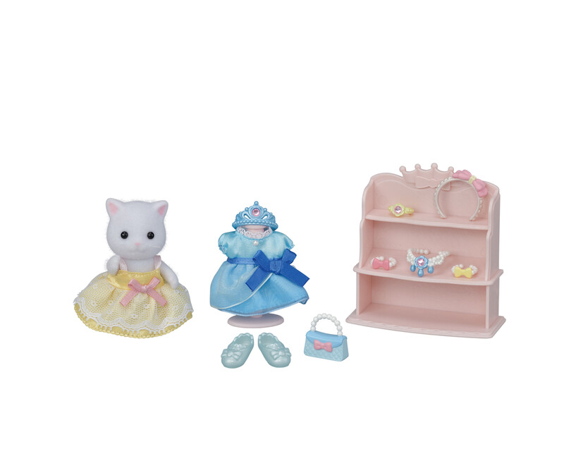 SYLVANIAN FAMILY - Hercegnő ruhák és kiegészítők cicával