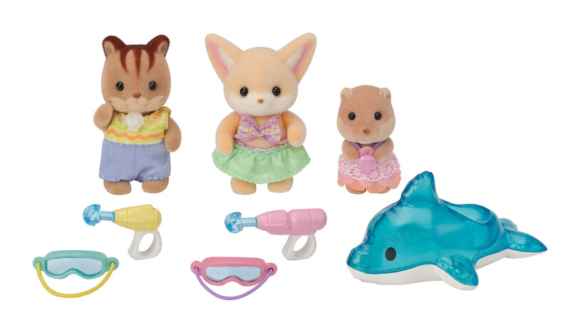 SYLVANIAN FAMILY - Medenceparti Baby Trio