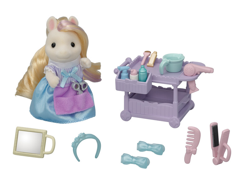 SYLVANIAN FAMILY - Póni hajvágó szett