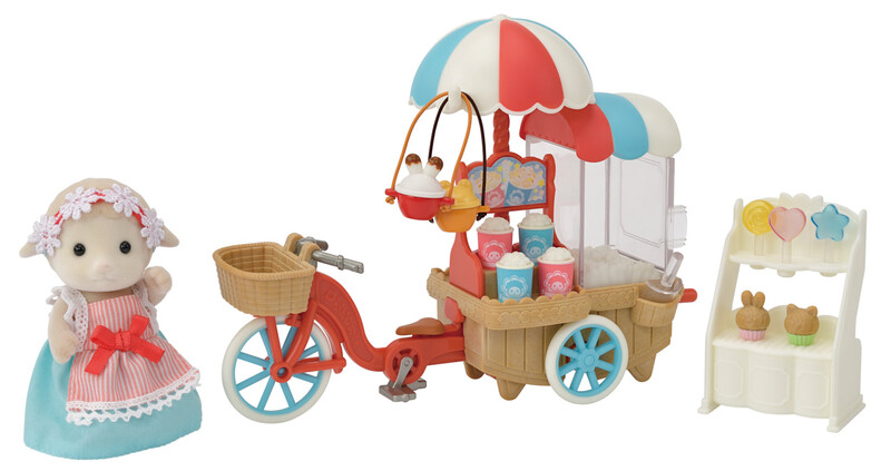 SYLVANIAN FAMILY - Popcorn Mobil Elárusító Állomás Kecskével