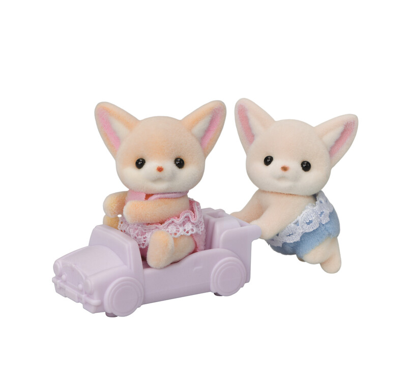 SYLVANIAN FAMILY - Róka Ikrek autóval