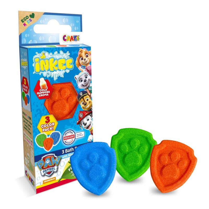 AMENITY AB - INKEE Mini habfürdőbomba Paw Patrol