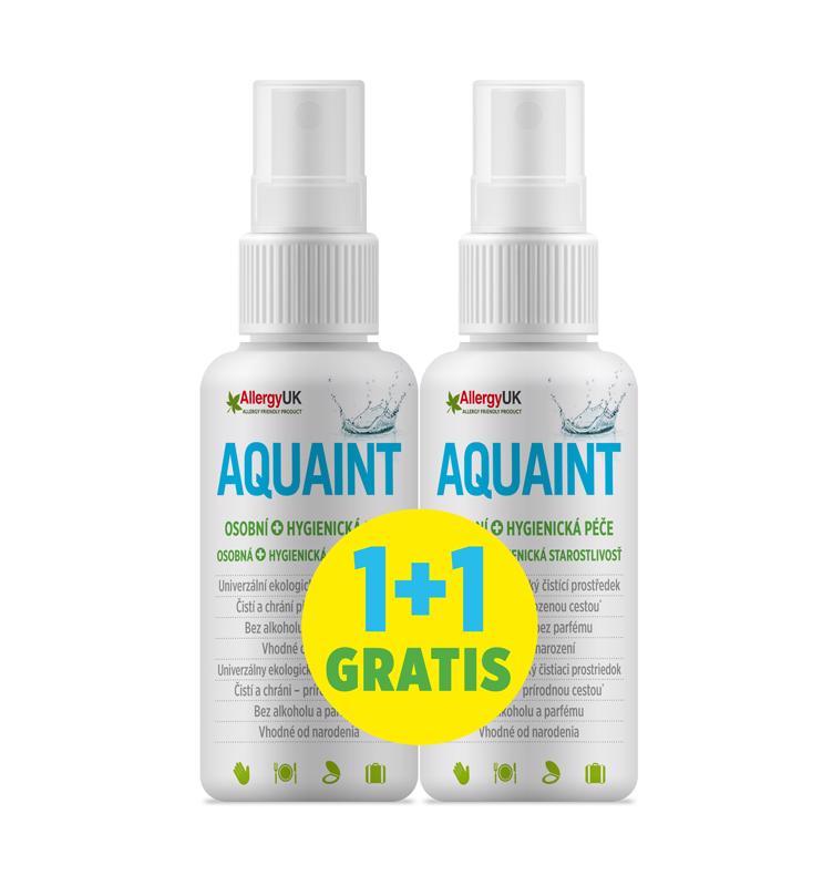 AQUAINT - 100% ökológiai tisztító víz 50 ml + 50 ml ajándék