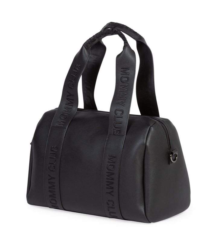 CHILDHOME - Pelenkázótáska Mommy Club Signature Vegan Leather Black