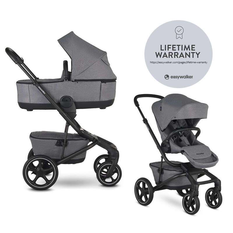 EASYWALKER - Kombinált babakocsi Jimmey 2in1 Iris Grey LITE RWS