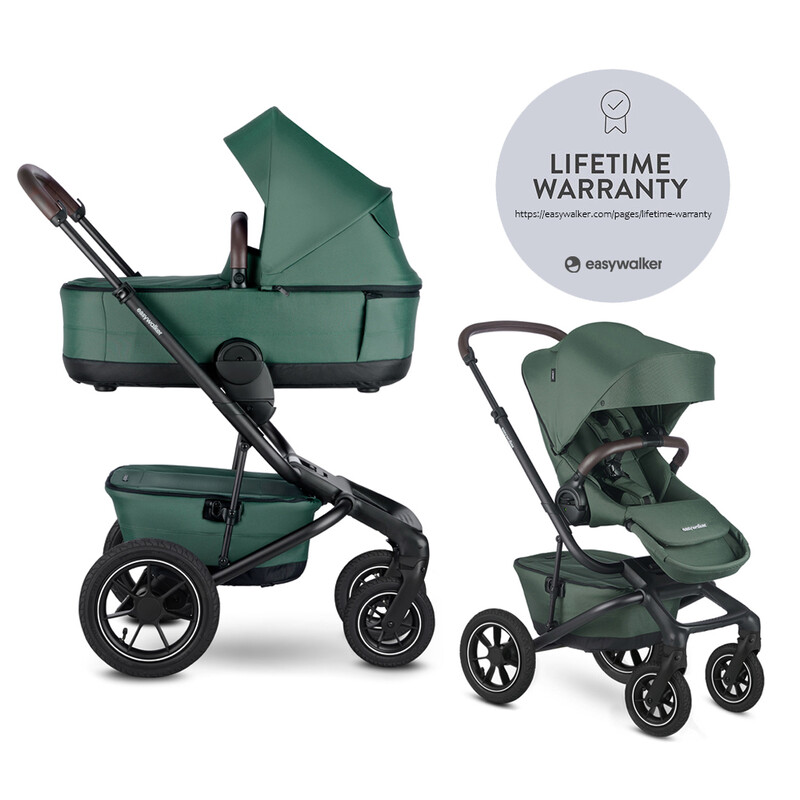 EASYWALKER - Kombinált babakocsi Jimmey 2in1 Pine Green LITE AIR