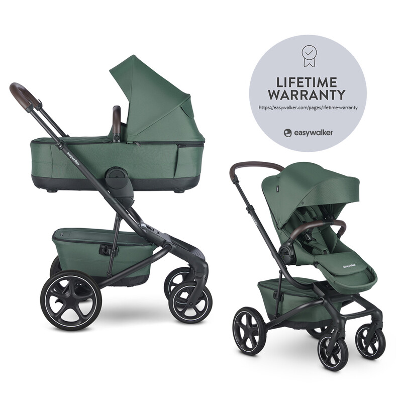 EASYWALKER - Kombinált babakocsi Jimmey 2in1 Pine Green LITE RWS