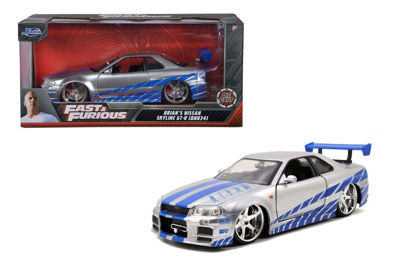 JADA - Gyors és dühös autó 2002 Nissan Skyline 1:24