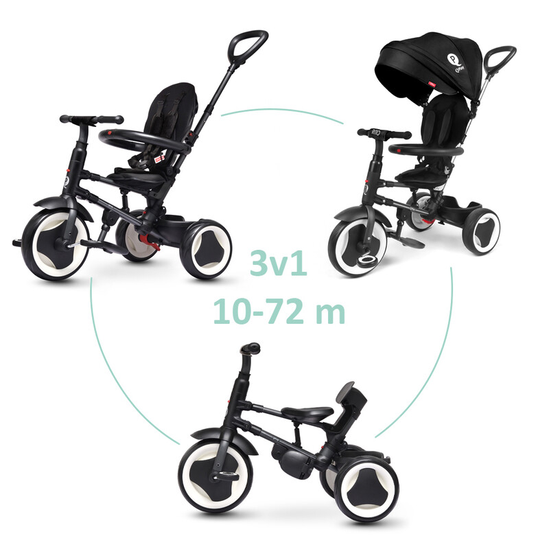 QPLAY - Rito eva trike Black