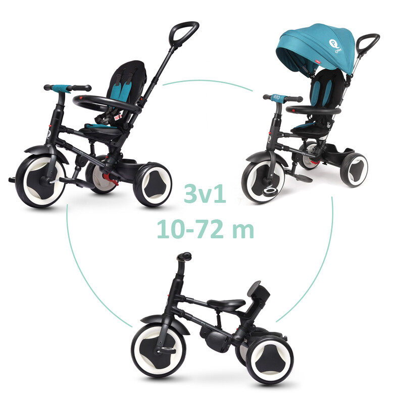 QPLAY - Rito eva trike Green-blue