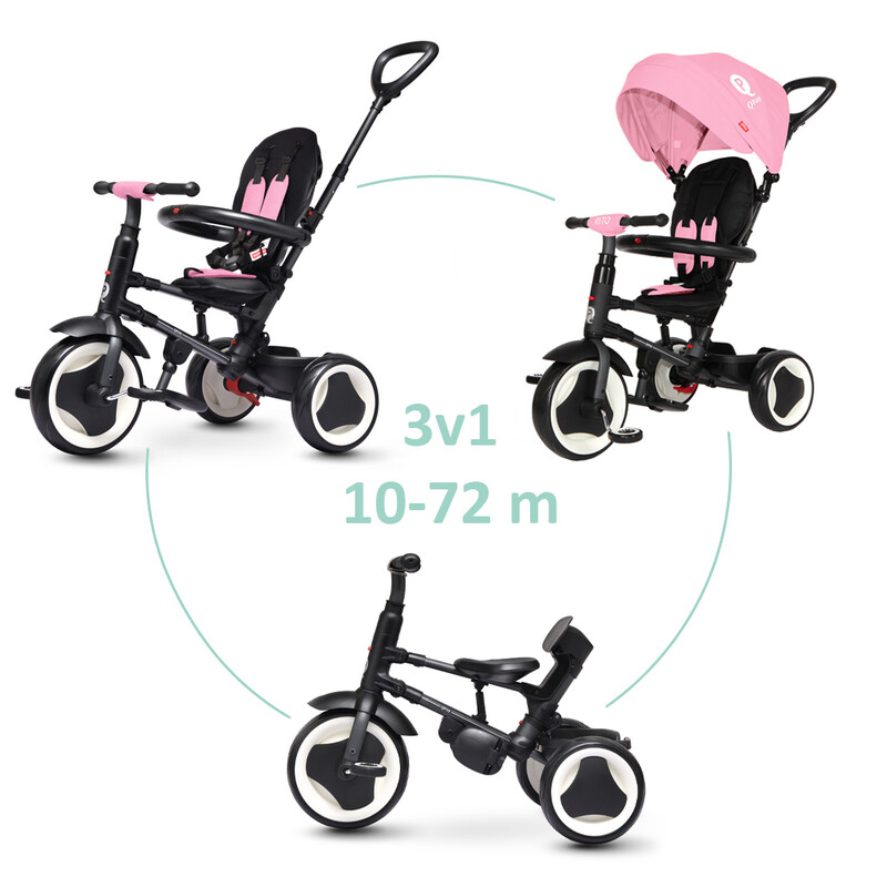 QPLAY - Rito eva trike Pink