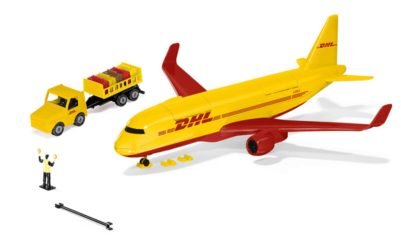 SIKU - Super - DHL teherrepülőgép kiegészítőkkel