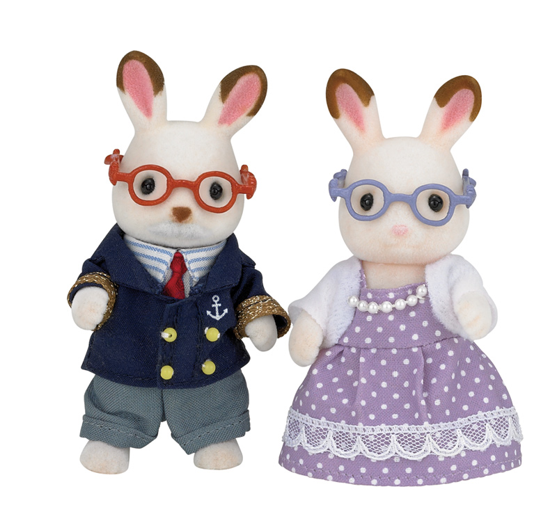 SYLVANIAN FAMILY - Nagymama és nagypapa csokoládé nyulak